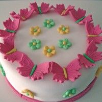 Pastel_fondant_mariposas